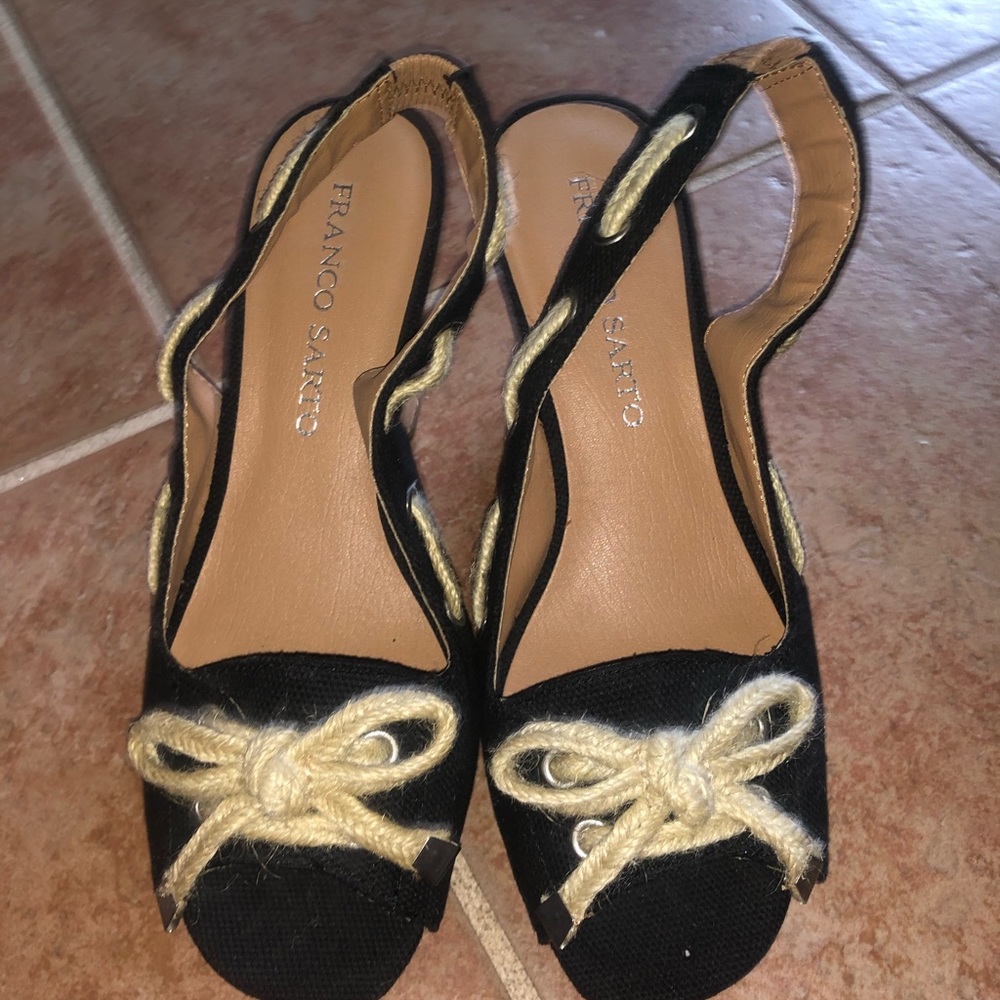 Franco Sarto wedges size 7